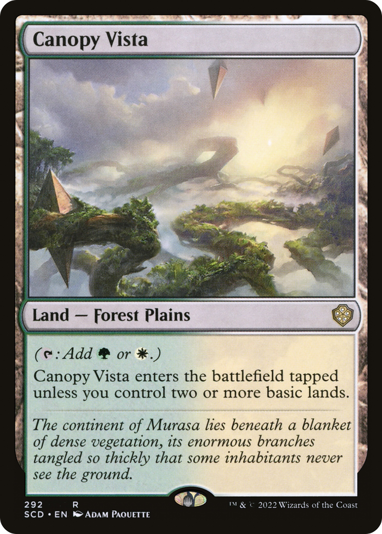 Canopy Vista (SCD-292) [Starter Commander Decks]