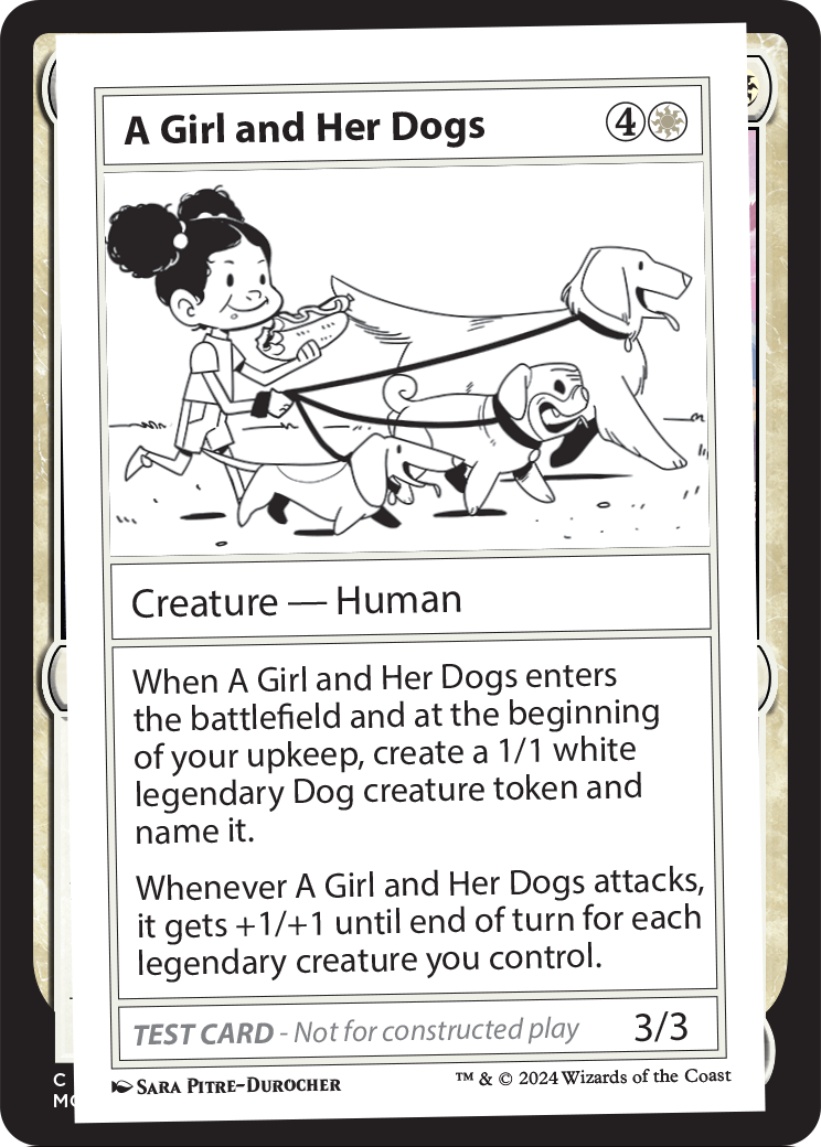 A Girl and Her Dogs [Mystery Booster 2]