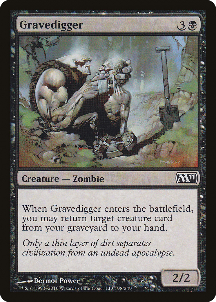 Gravedigger (M11-098) [Magic 2011]