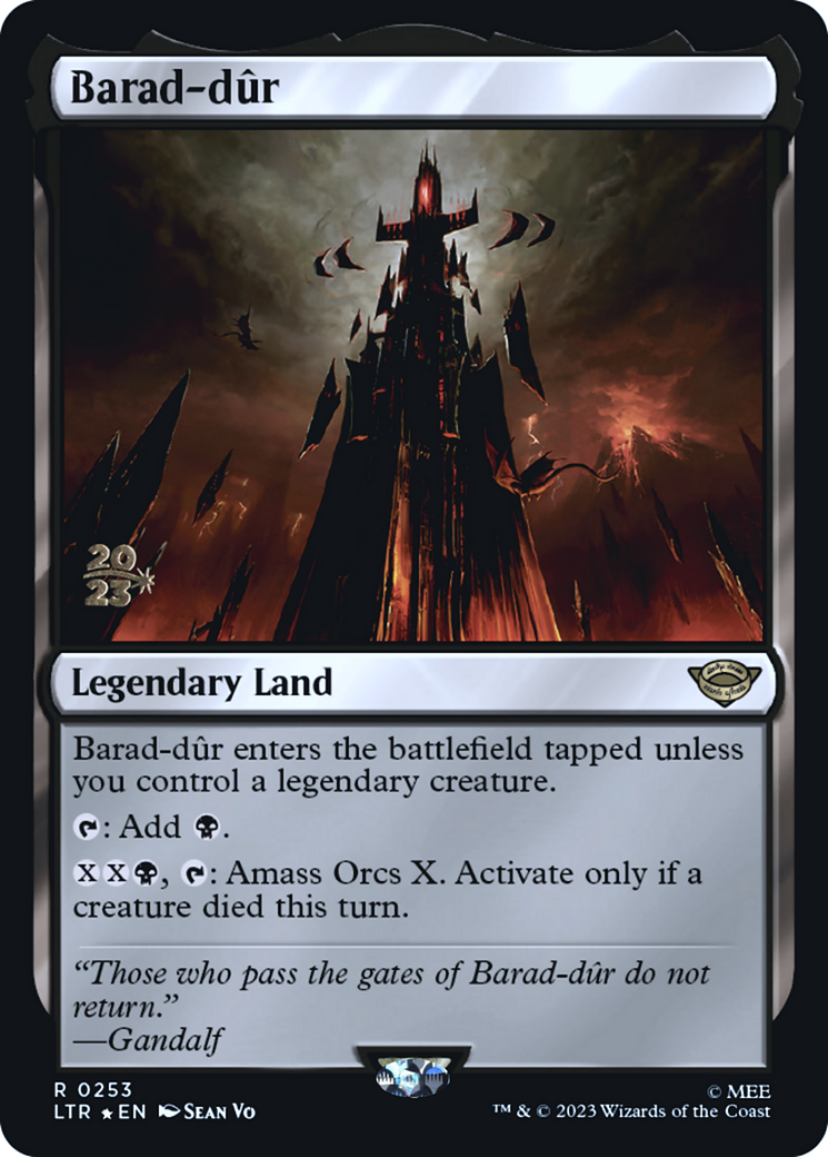 Barad-dur (PRE-253) [Tales of Middle-earth Promos] Foil