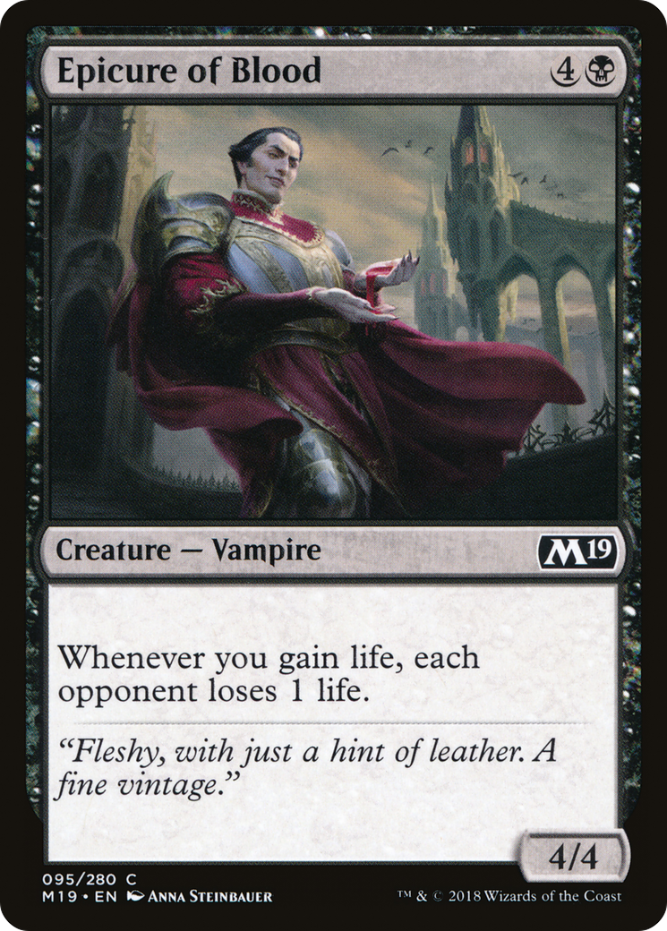 Epicure of Blood (M19-095) [Core Set 2019]