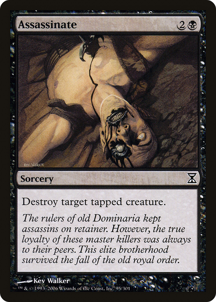 Assassinate (TSP-095) [Time Spiral] Foil