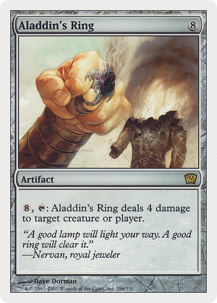 Aladdin's Ring (9ED-286) [9th Edition] Foil