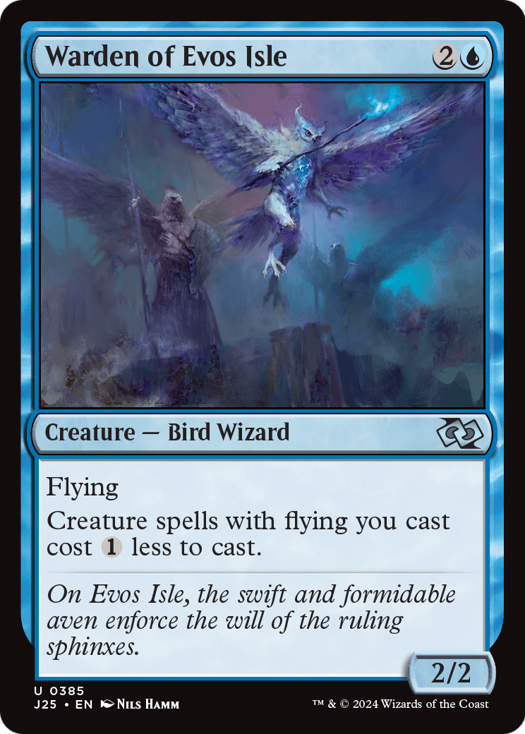 Warden of Evos Isle (J25-385) [Foundations Jumpstart]