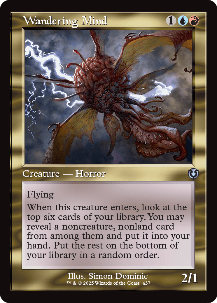 Wandering Mind (Retro Frame) (INR-437) [Innistrad Remastered]
