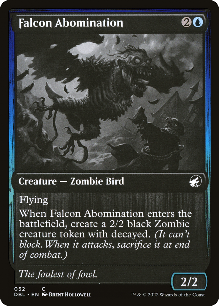 Falcon Abomination (DBL-052) [Innistrad: Double Feature]