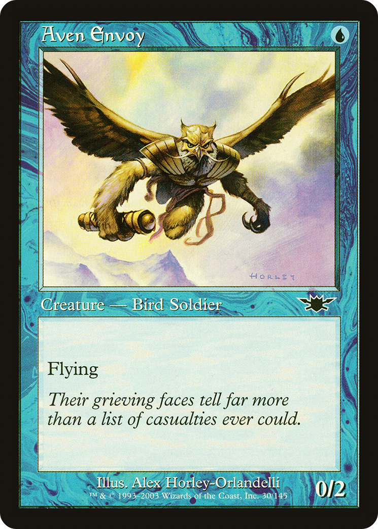 Aven Envoy (LGN-030) [Legions]