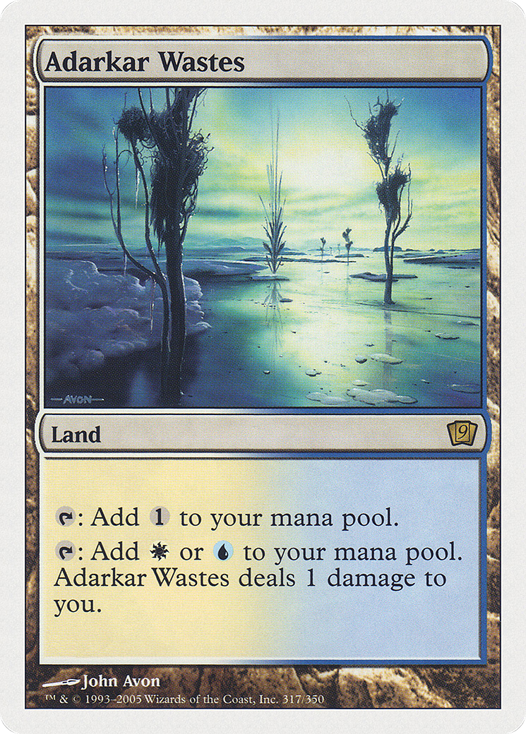 Adarkar Wastes (9ED-317) [9th Edition]