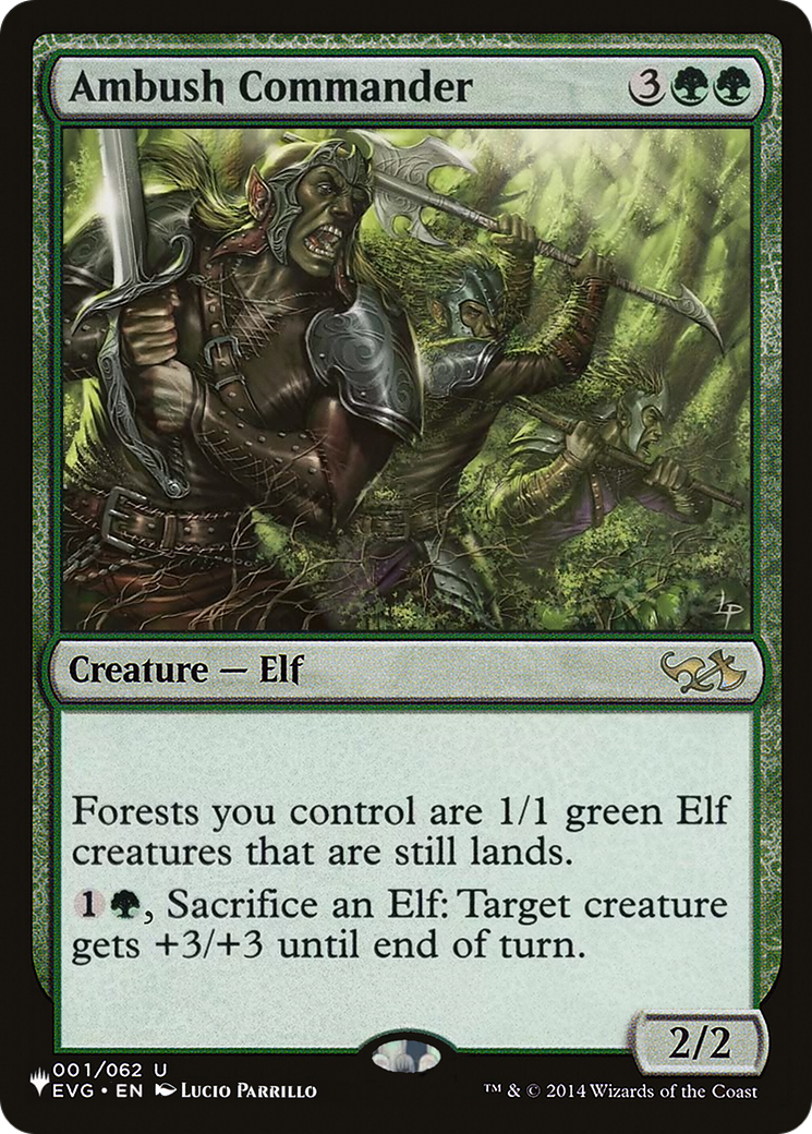 Ambush Commander (LIST-EVG-1) [The List]