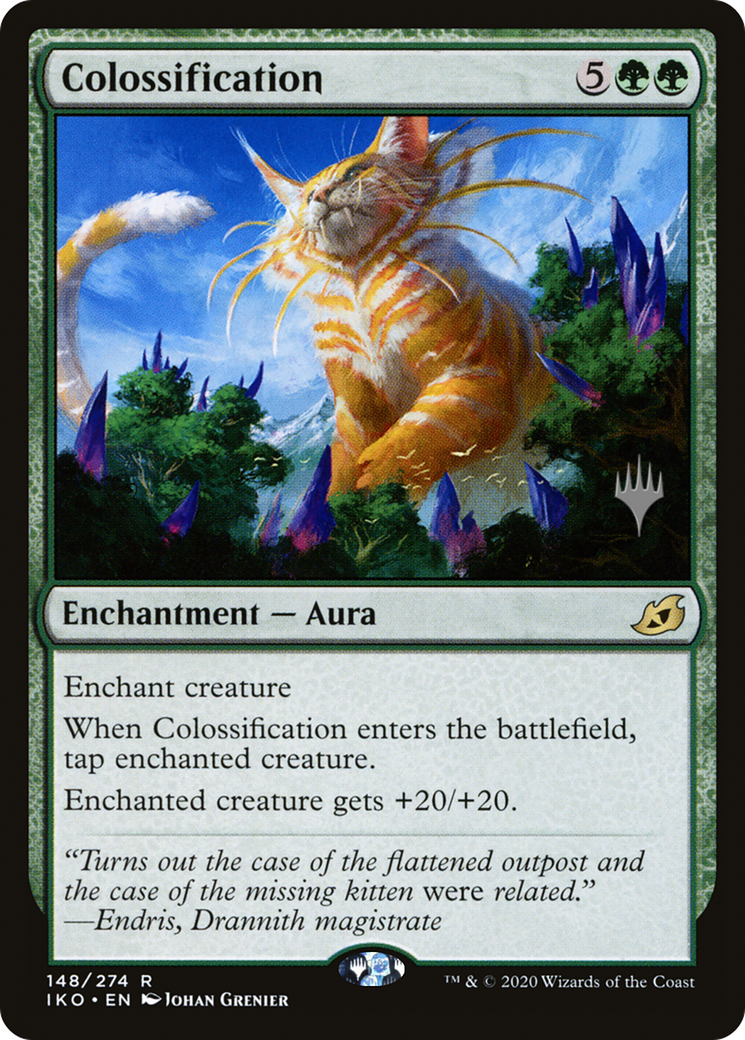 Colossification (PPIKO-148) [Promo Pack: Ikoria: Lair of Behemoths Promos] Foil