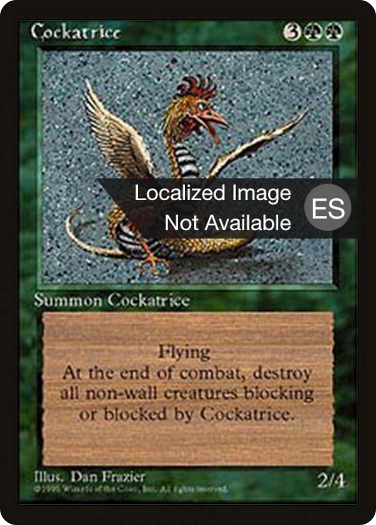 Cockatrice [Fourth Edition Foreign Black Border]