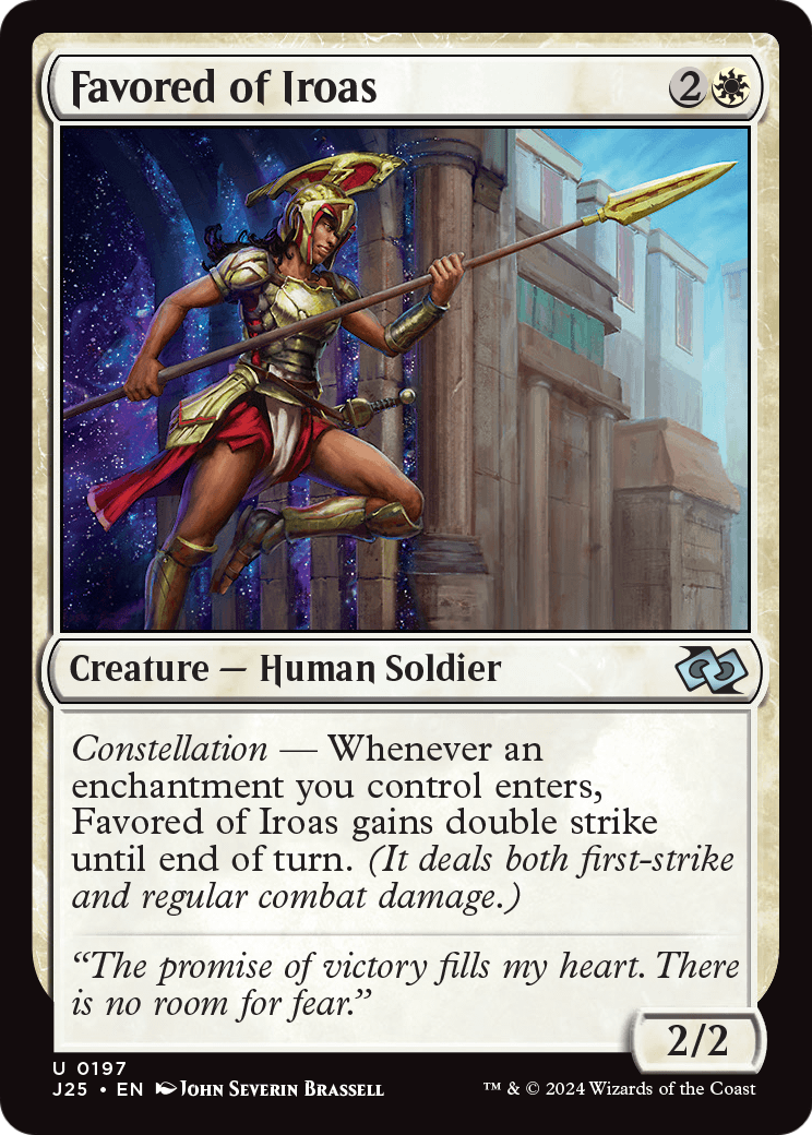 Favored of Iroas (J25-197) [Foundations Jumpstart]
