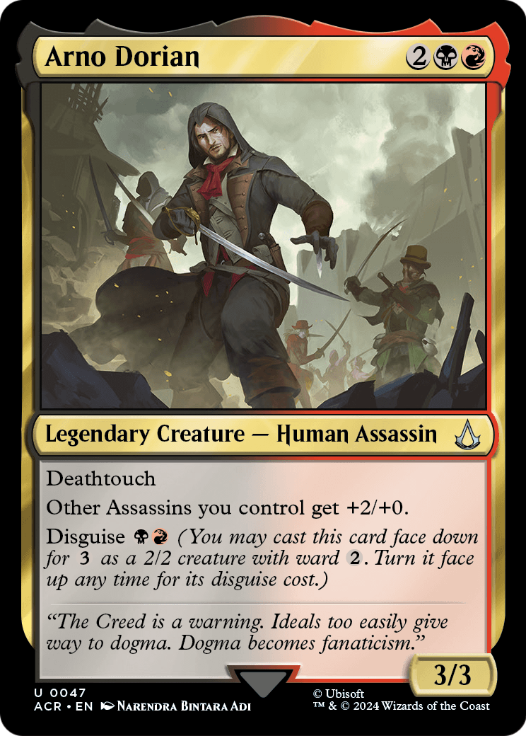 Arno Dorian (ACR-047) [Assassin's Creed] Foil