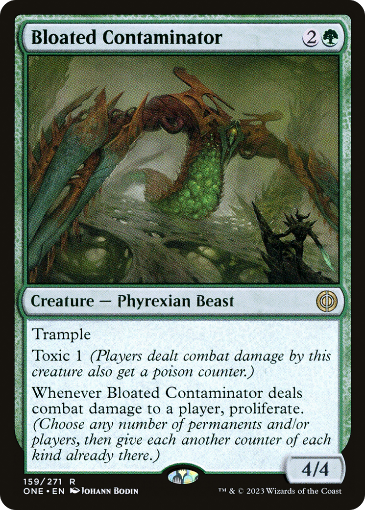 Bloated Contaminator (ONE-159) [Phyrexia: All Will Be One]
