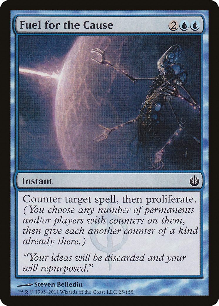 Fuel for the Cause (MBS-025) [Mirrodin Besieged] Foil