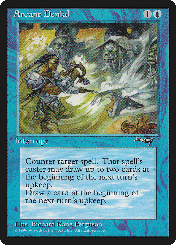 Arcane Denial (Sword) (ALL-033) [Alliances]