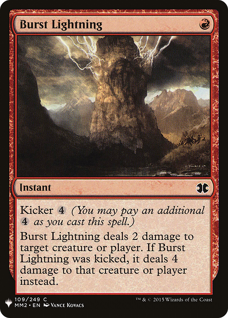 Burst Lightning (MM2) (LIST-MM2-109) [The List]