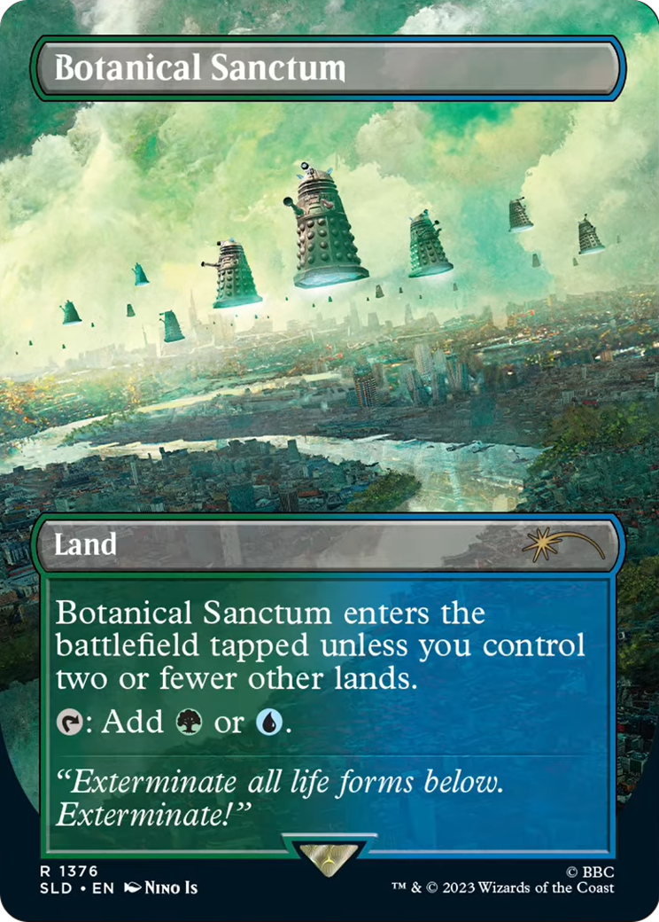 Botanical Sanctum (SLD-1376) (Borderless) [Secret Lair Drop]