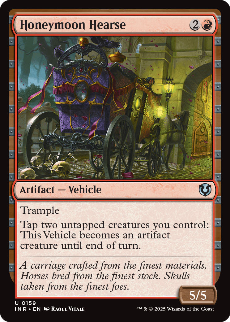 Honeymoon Hearse (INR-159) [Innistrad Remastered] Foil