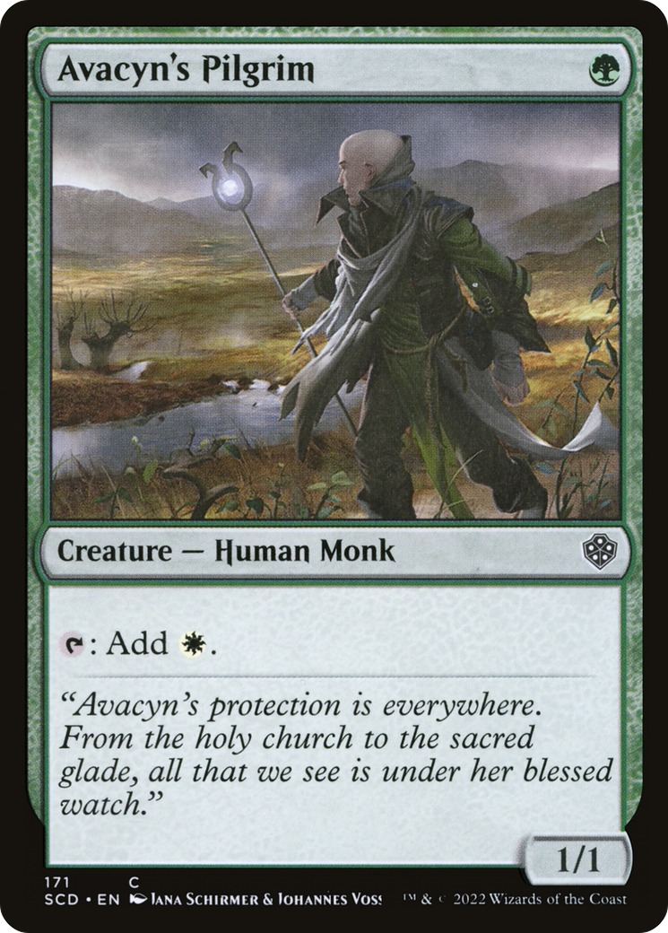 Avacyn's Pilgrim (SCD-171) [Starter Commander Decks]