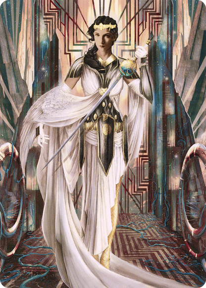 Elspeth Resplendent // Elspeth Resplendent (ASNC-064) (Borderless) [New Capenna Art Series] Foil