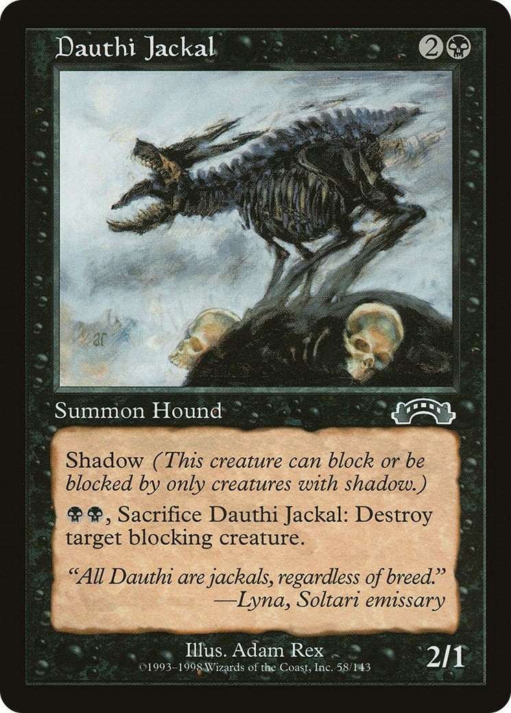 Dauthi Jackal (EXO-058) [Exodus]