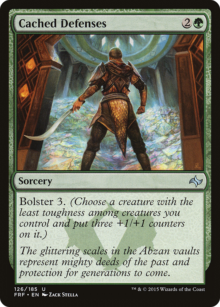 Cached Defenses (FRF-126) [Fate Reforged]