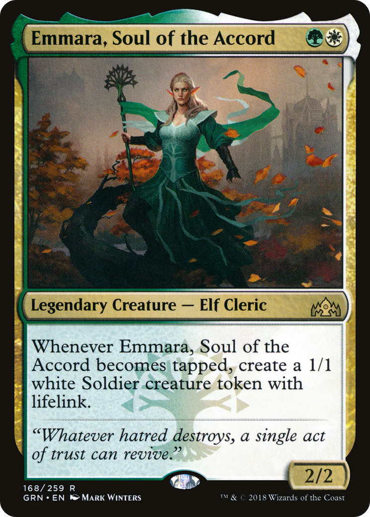 Emmara, Soul of the Accord (GRN-168) [Guilds of Ravnica] Foil
