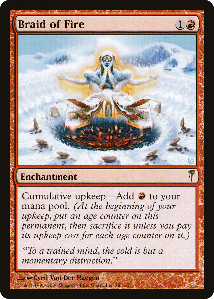 Braid of Fire (CSP-078) [Coldsnap]