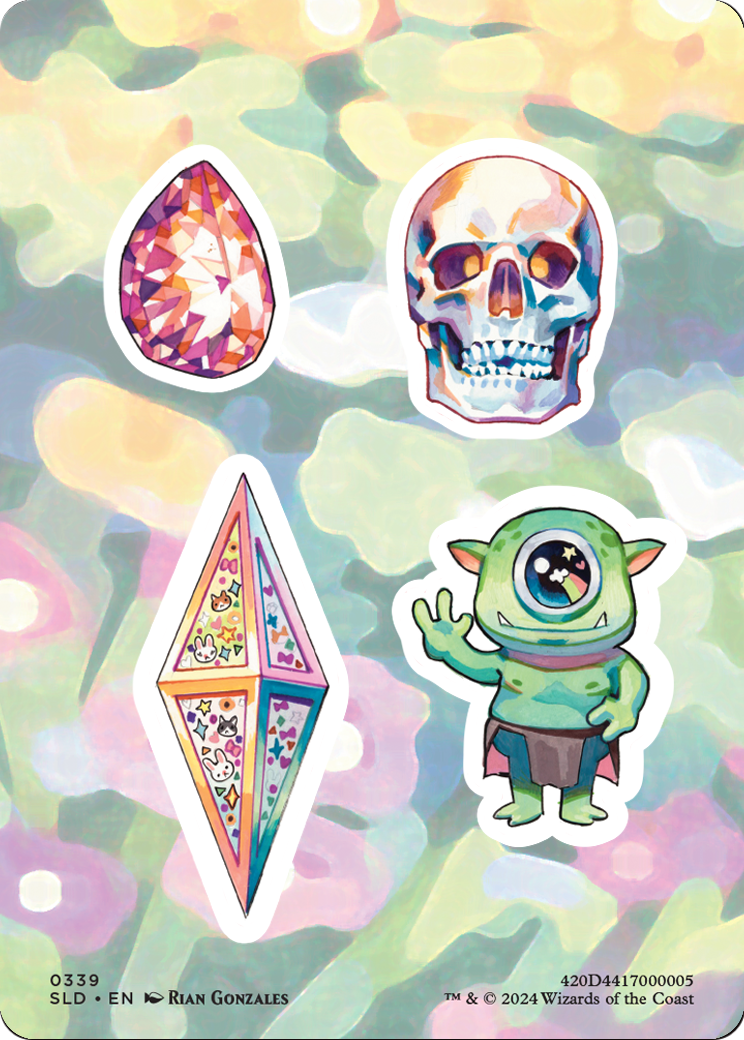 Sticker sheet (SLD-339) [Secret Lair Drop]