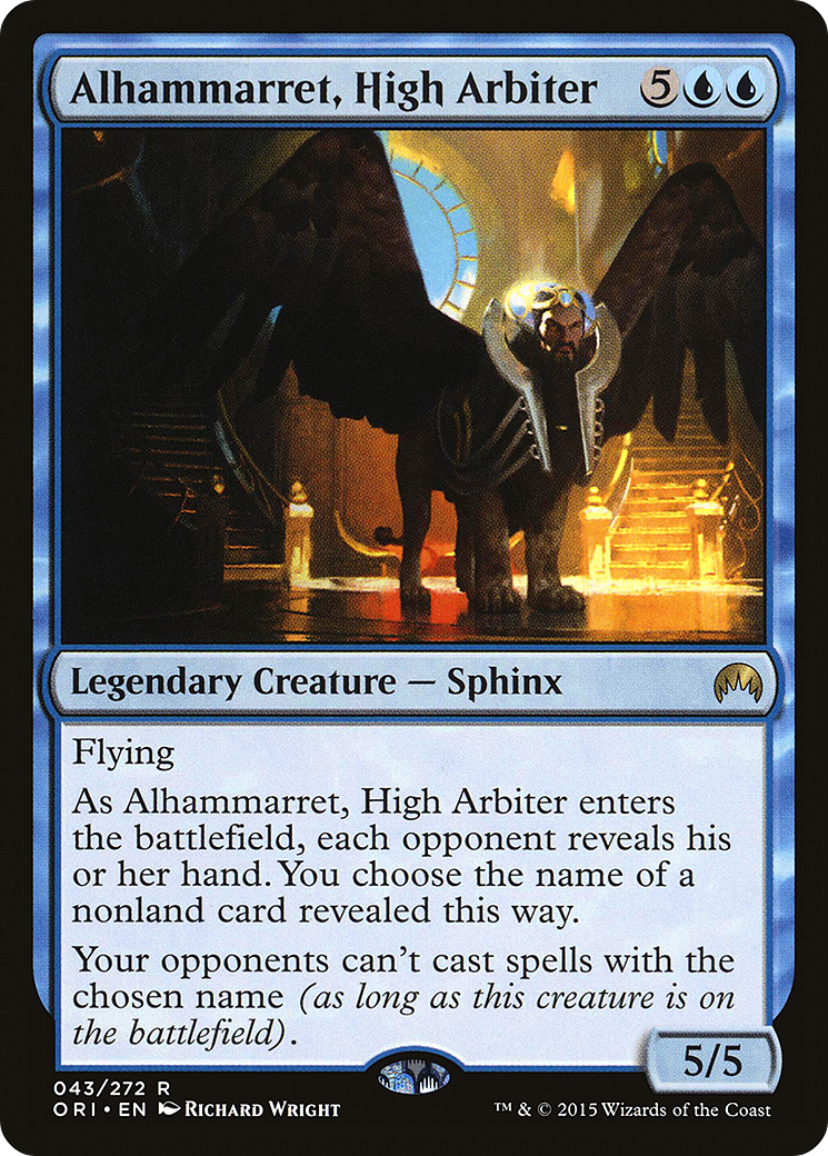 Alhammarret, High Arbiter (ORI-043) [Magic Origins] Foil