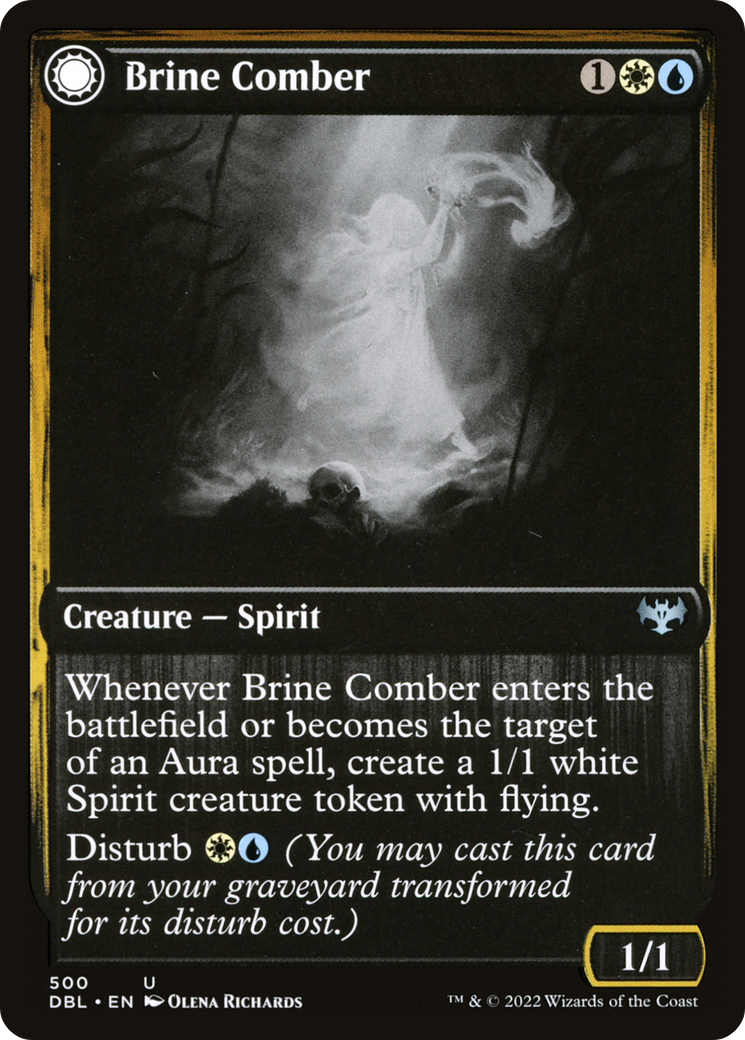 Brine Comber (DBL-500) [Innistrad: Double Feature] Foil