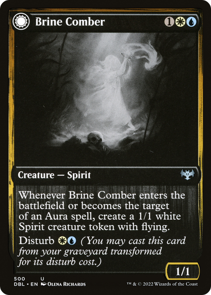 Brine Comber (DBL-500) [Innistrad: Double Feature] Foil