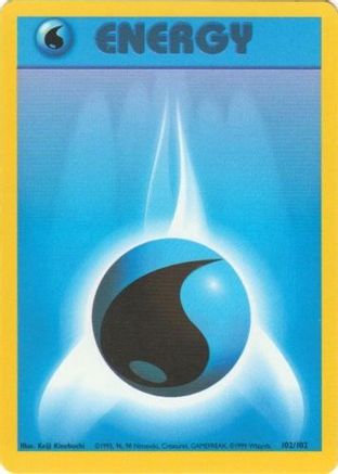 Water Energy (102/102) [Base Set] - Common