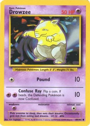 Drowzee (049/102) [Base Set] - Common