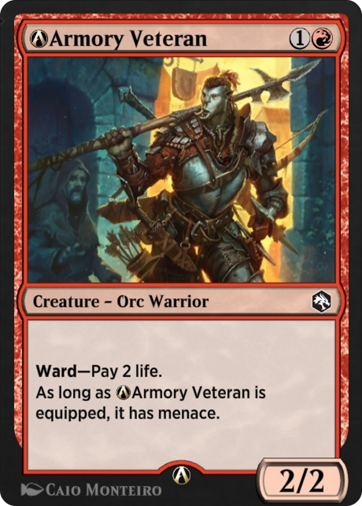 A-Armory Veteran (AFR-A-130) [Adventures in the Forgotten Realms]