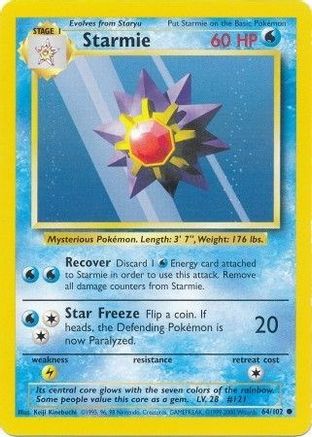 Starmie (064/102) [Base Set] - Common