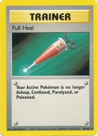 Full Heal (082/102) [Base Set] - Uncommon
