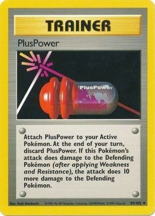 PlusPower (084/102) [Base Set] - Uncommon