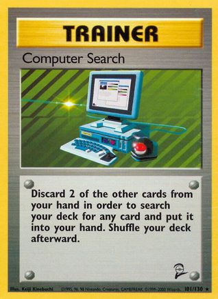 Computer Search (101/130) [Base Set 2] - Rare