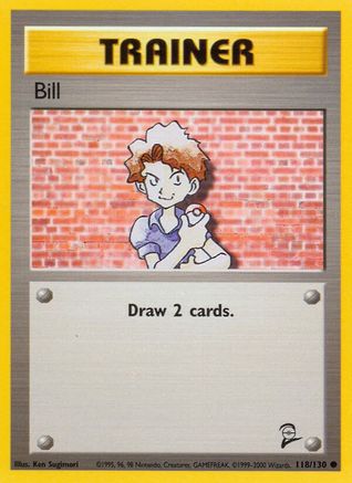 Bill (118/130) [Base Set 2] - Common