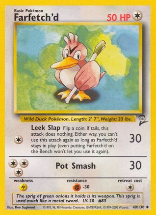 Farfetch'd (040/130) [Base Set 2] - Uncommon