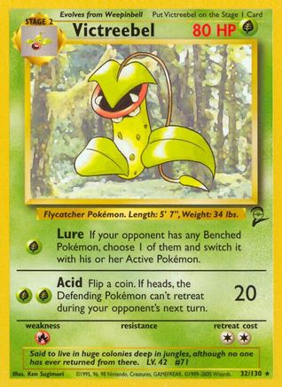 Victreebel (032/130) [Base Set 2] - Rare