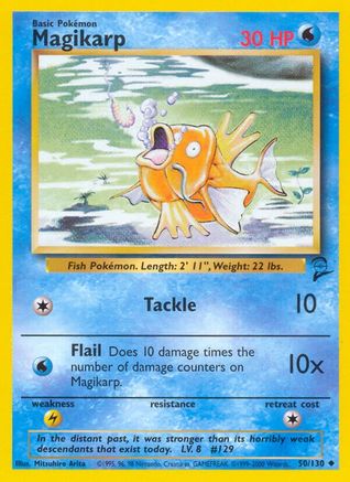 Magikarp (050/130) [Base Set 2] - Uncommon