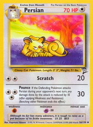 Persian (056/130) [Base Set 2] - Uncommon