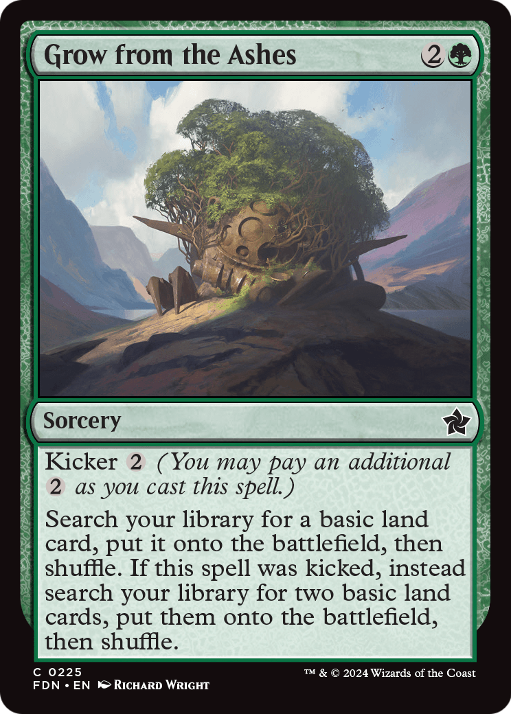 Grow from the Ashes (FDN-225) [Foundations]