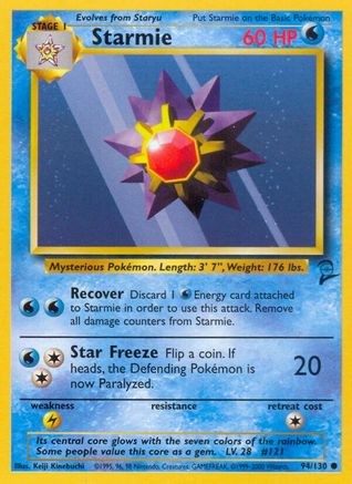 Starmie (094/130) [Base Set 2] - Common