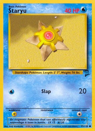 Staryu (095/130) [Base Set 2] - Common