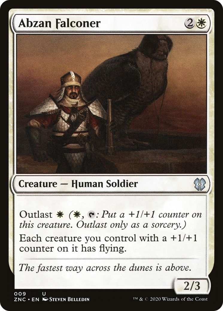 Abzan Falconer (ZNC-009) [Zendikar Rising Commander]