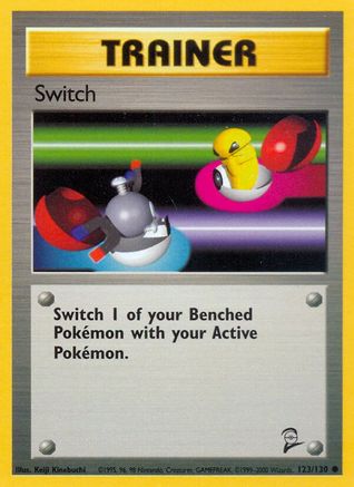 Switch (123/130) [Base Set 2] - Common